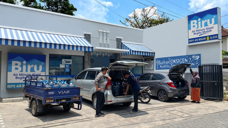 Depo Air Minum Biru